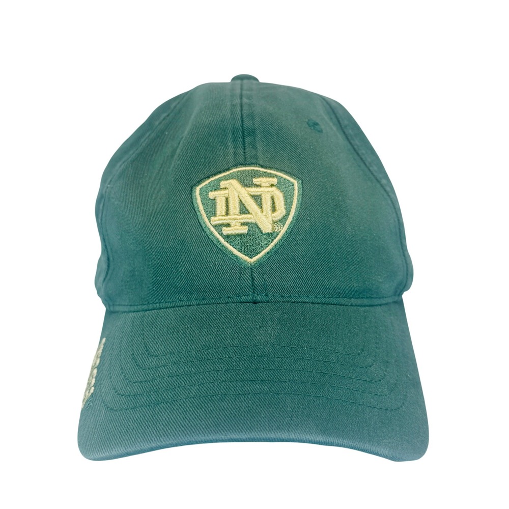 Adidas Notre‎ Dame Fighting Irish Green Adjustable Baseball Hat OSFM Classic